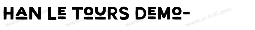 Han Le Tours Demo字体转换
